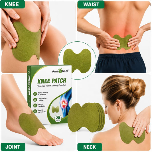 Knee Pain Relief Patch | Herbal Pain Relief Knee Patch