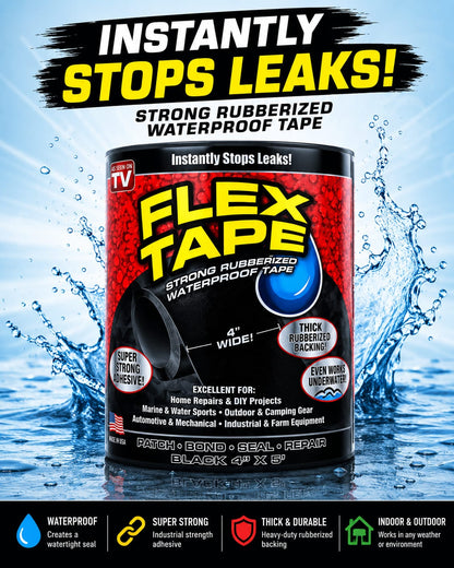 Flex Tape for Water Leakage Super Strong Waterproof Tape Adhesive Tape