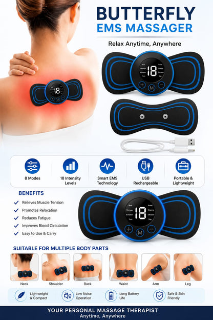 Mini Butterfly Massager