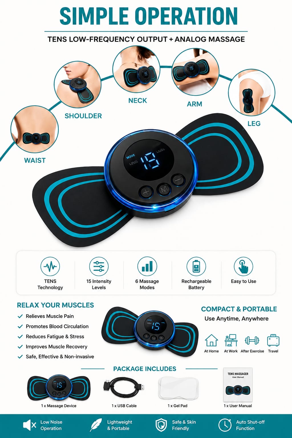 Mini Butterfly Massager