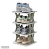 Adjustable Shoe Stand Organizer Stackable Storage Bedroom entryway Slots Shelf Footwear Rack